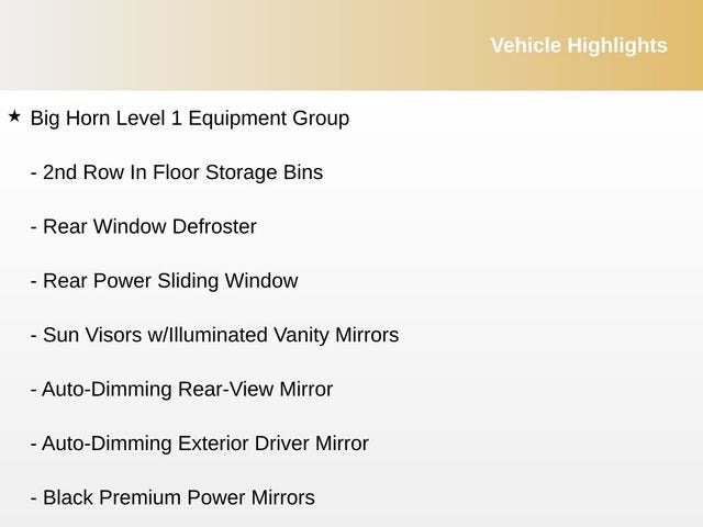 2022 RAM 1500 Big Horn