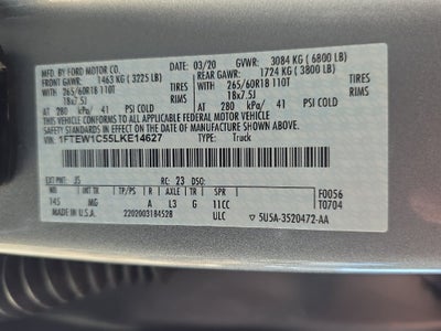2020 Ford F-150 XL