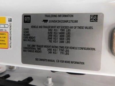 2022 Chevrolet Tahoe Premier