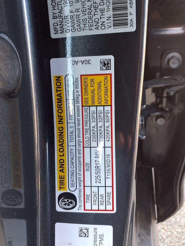 2023 Honda Accord Sedan EX