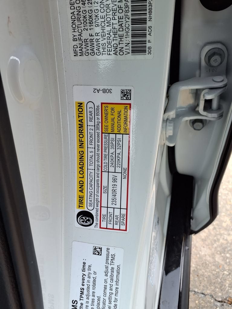 2023 Honda Accord Hybrid Touring