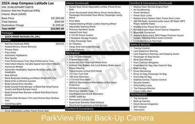 2024 Jeep Compass Latitude Lux