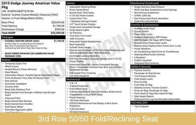 2015 Dodge Journey American Value Pkg