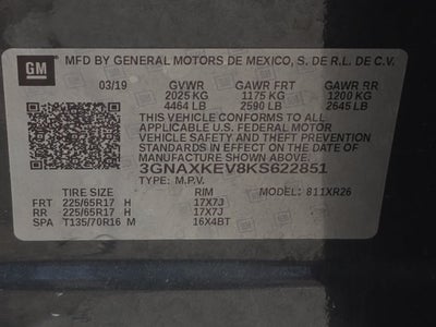 2019 Chevrolet Equinox LT