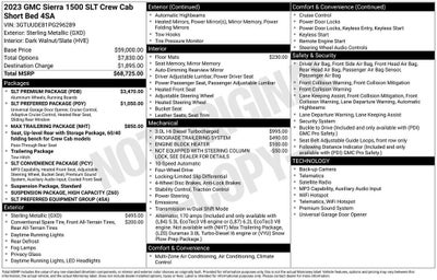 2023 GMC Sierra 1500 SLT
