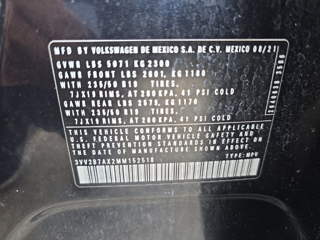 2021 Volkswagen Tiguan SE