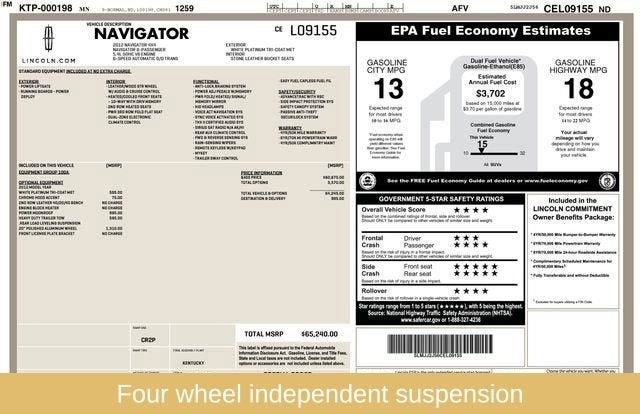 2012 Lincoln Navigator NA
