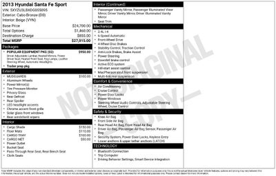 2013 Hyundai Santa Fe Sport