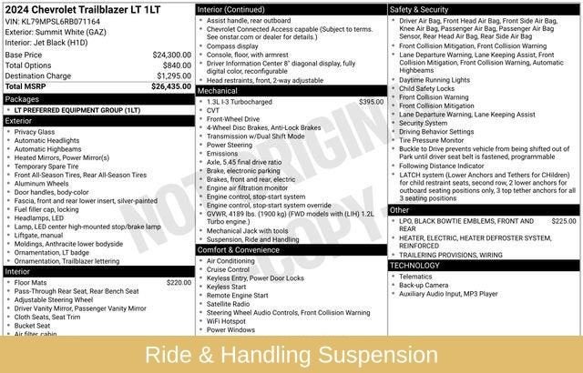 2024 Chevrolet Trailblazer LT
