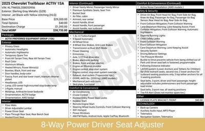 2025 Chevrolet Trailblazer ACTIV