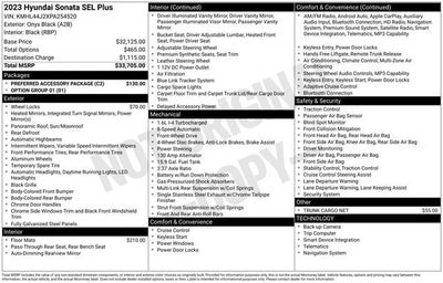 2023 Hyundai Sonata SEL Plus