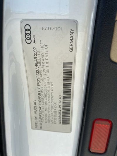 2018 Audi A4 Premium