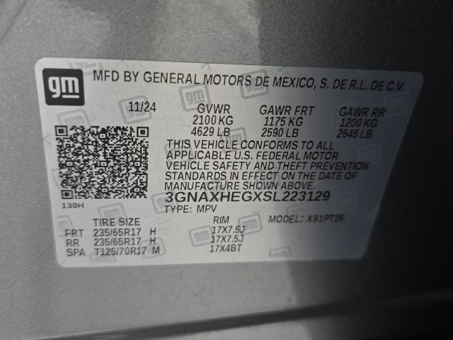 2025 Chevrolet Equinox LT