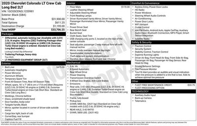 2020 Chevrolet Colorado LT