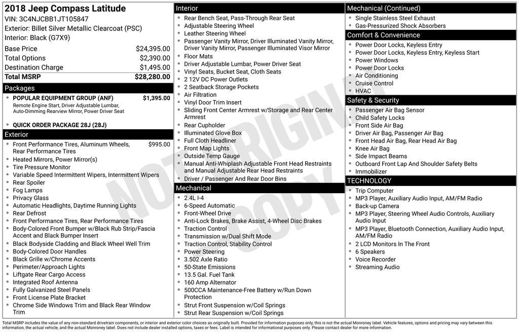 2018 Jeep Compass Latitude
