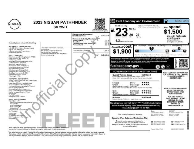 2023 Nissan Pathfinder SV
