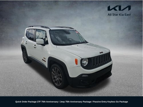 2016 Jeep Renegade Latitude 75th Anniversary Edition