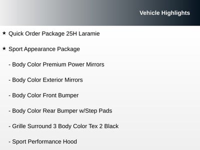 2021 RAM 1500 Laramie