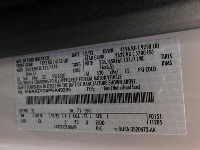 2023 Ford Transit-350 XLT