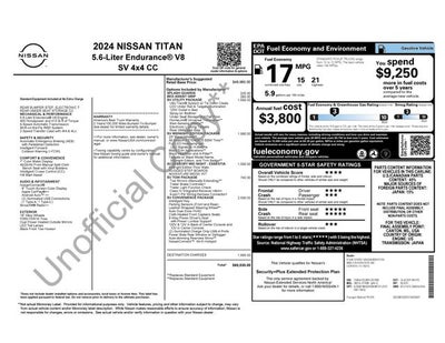 2024 Nissan Titan SV