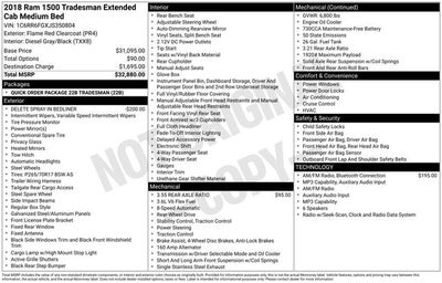 2018 RAM 1500 Tradesman
