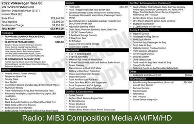2022 Volkswagen Taos 1.5T SE