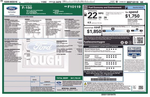 2021 Ford F-150 XLT