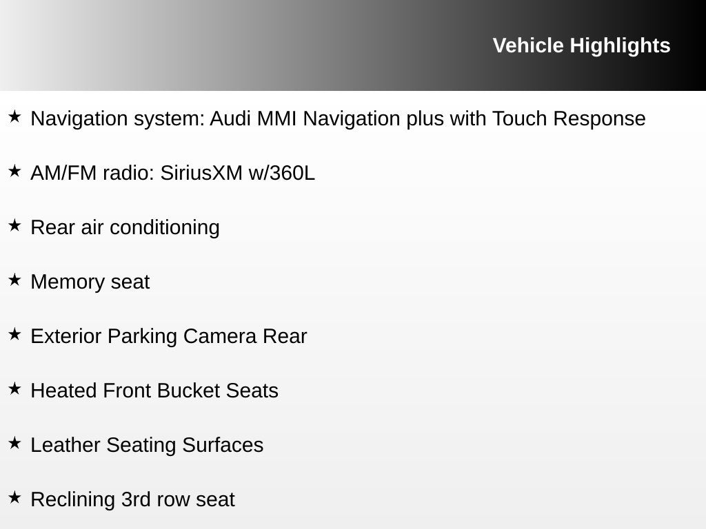 2025 Audi Q7 45 Premium Plus quattro