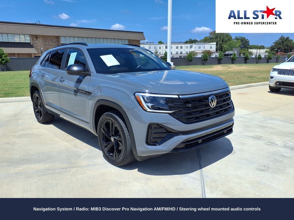 2025 Volkswagen Atlas Cross Sport 2.0T SEL R-Line Black