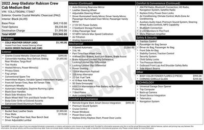 2022 Jeep Gladiator Rubicon