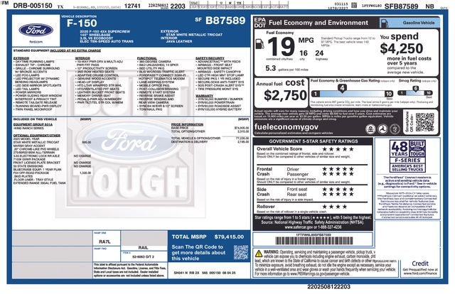 2025 Ford F-150 King Ranch