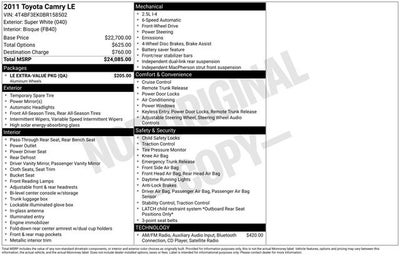 2011 Toyota Camry Base