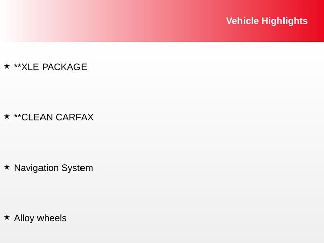 2016 Toyota Highlander XLE V6