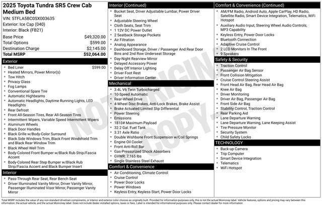 2025 Toyota Tundra SR5
