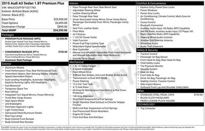 2015 Audi A3 1.8T Premium Plus