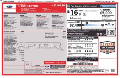 2019 Ford F-150 Raptor