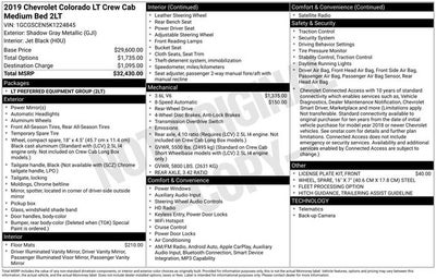 2019 Chevrolet Colorado LT