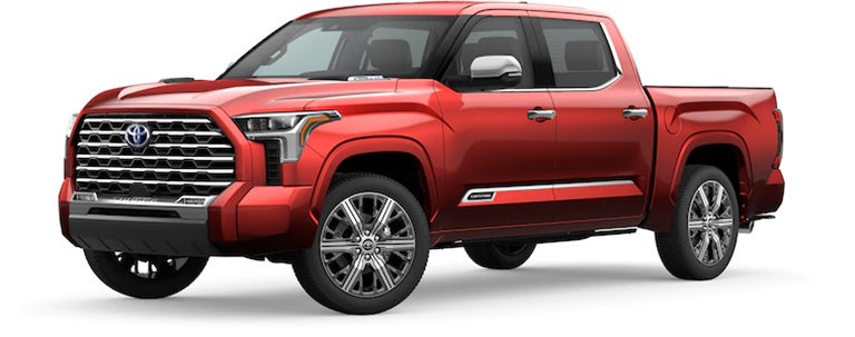 2022 Toyota Tundra Capstone in Supersonic Red | All Star Toyota of Baton Rouge in Baton Rouge LA