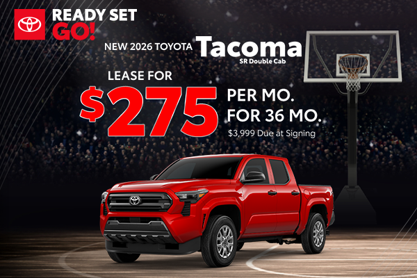 New 2026 Toyota Tacoma SR Double Cab