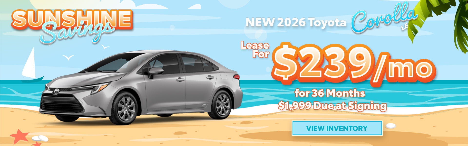 New 2026 Toyota Corolla LE