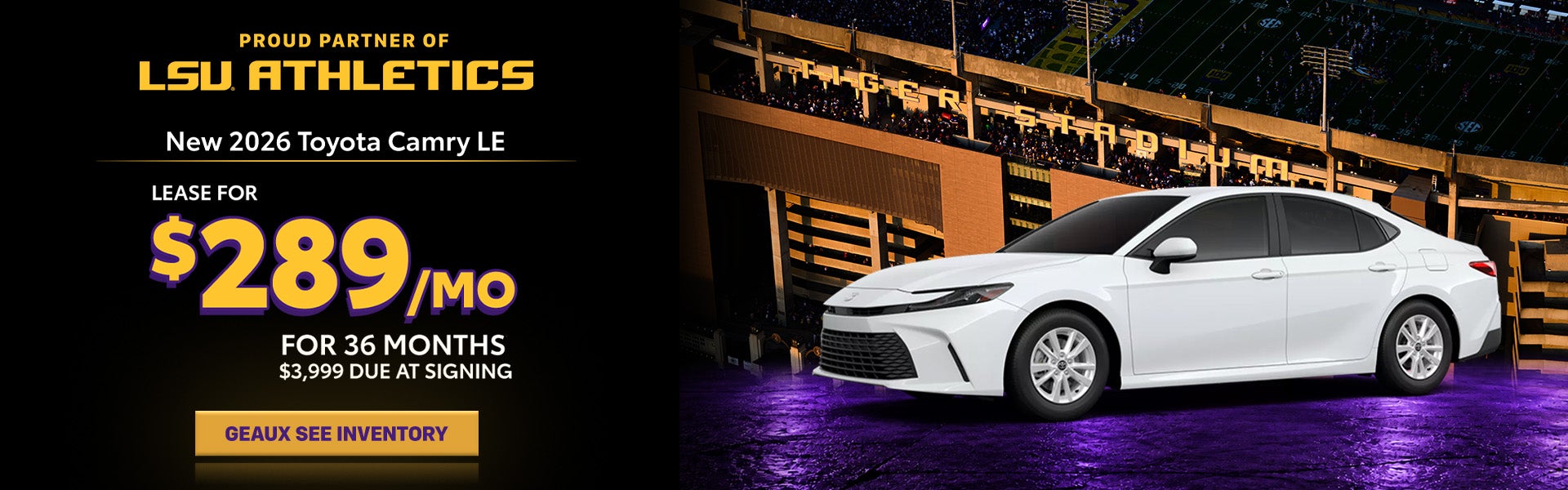 New 2026 Toyota Camry LE