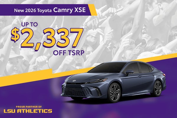 New 2026 Toyota Camry XSE