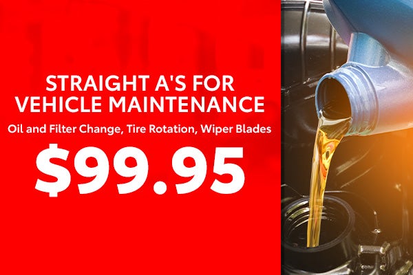 Straight A's For Vehicle Maintenance