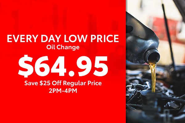Every Day Low Price Oil Change